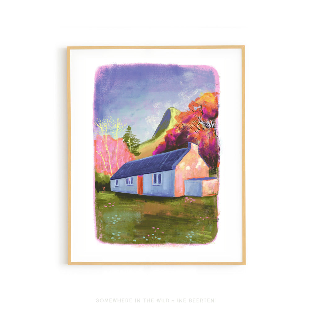 Sligo Ireland Cottage I Art Print