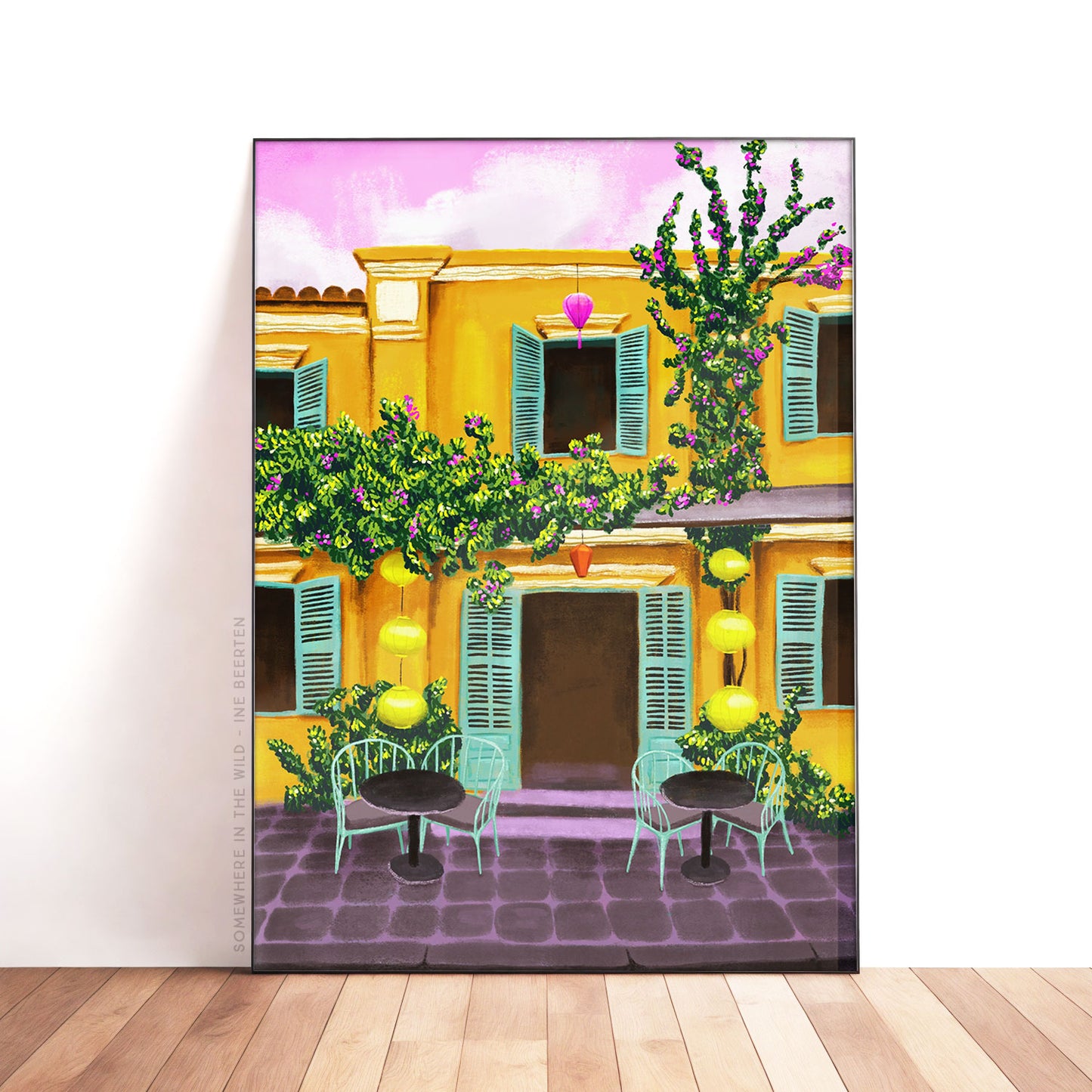 The Hoianian Cafe - Vietnam Poster