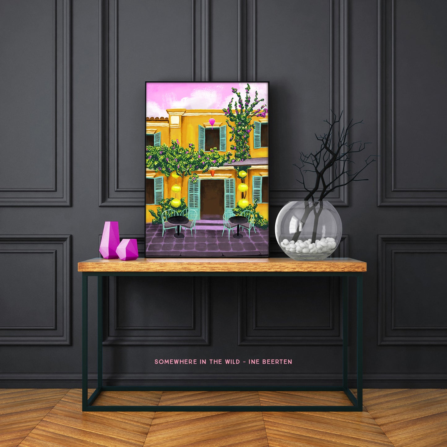 The Hoianian Cafe - Vietnam Poster