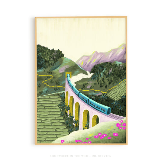 Nine Arches Bridge, Ella - Sri Lanka Art Poster