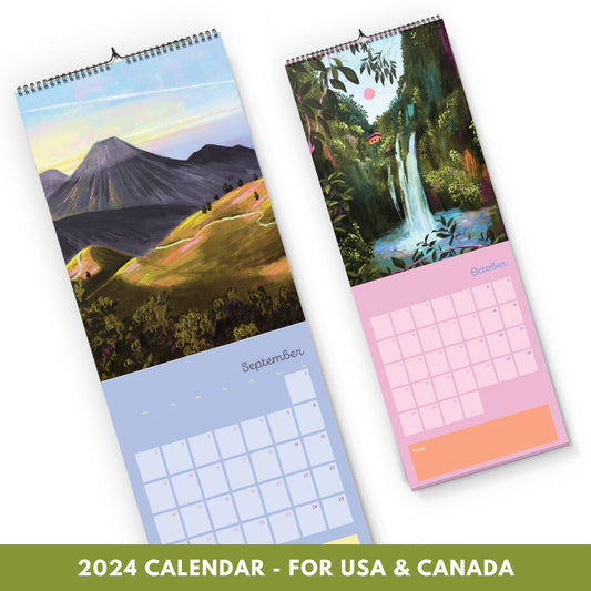 2024 Art Calendar (US & CA)