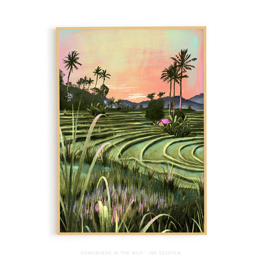 Sidemen Sunrise - Bali Poster